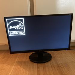 Computer Wide Screen Monitor With Stand