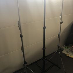 3 Tripods - 1 JTL tripod Up To 13Ft (!) $30 + 2 Norman Tripods Up To 10 Ft. $25 Each Or All 3 For $60 (20 each this way) Must Come To Huntington Beach