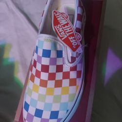 Vans Size 8 W/ 6.5M /24.5 CM New In Box