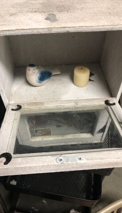 Shabby chic 2 cabinet 15”