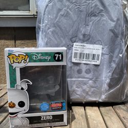 NYCC Exclusive The Nightmare Before Christmas Zero Pop! & Mini Backpack