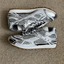 Bottega Veneta Orbit Sneaker Silver 