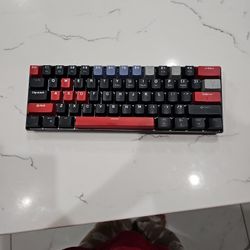 Clicky Blue Switch Keyboard For Gaming 