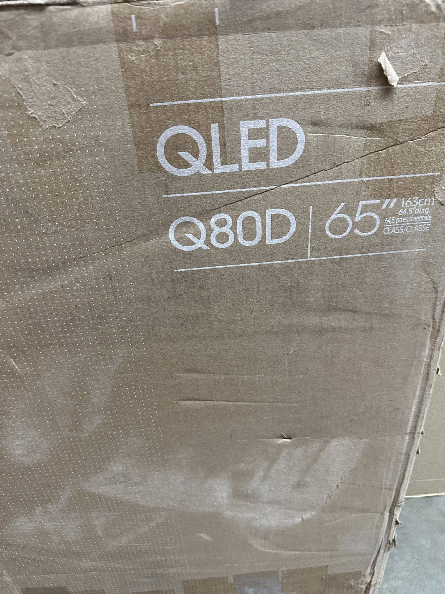 SAMSUNG 65-Inch QLED 4K Q80D Series Direct Full Array, Smart TV, Alexa Built-in, Motion Xcelerator, QN75Q80D, Quantum HDR+, w/Dolby Atmos, Object Trac