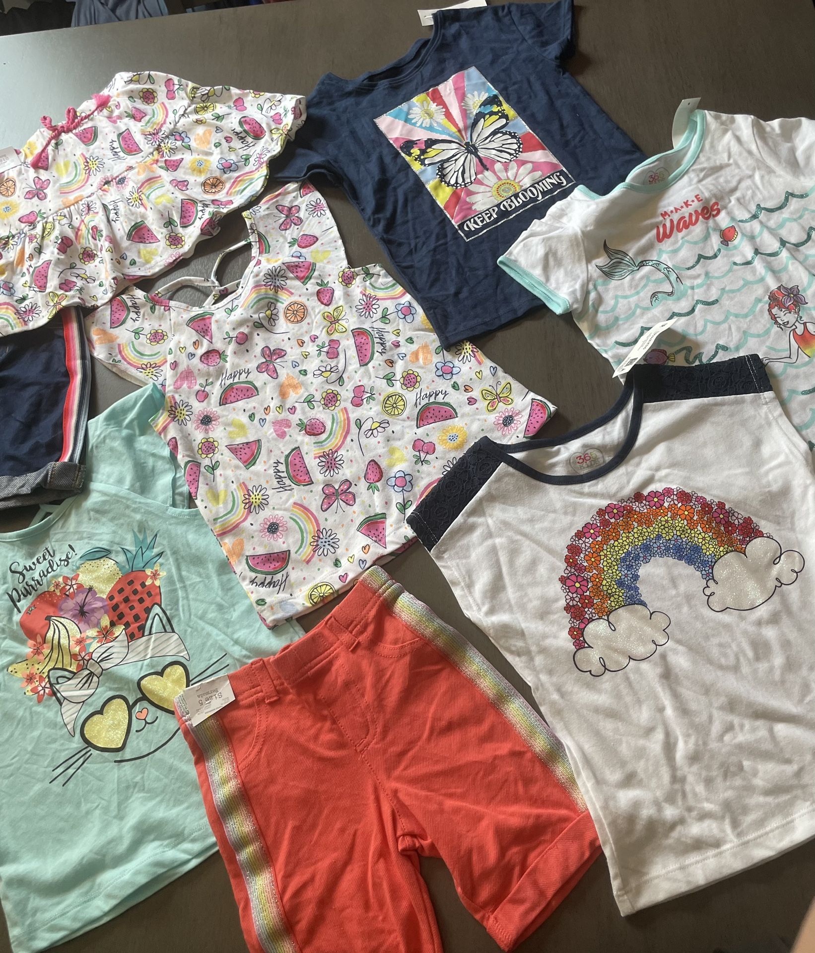 Girls Sz 5 Clothes 8pc Lot