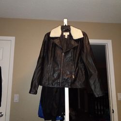 Style N Co Leather Jacket
