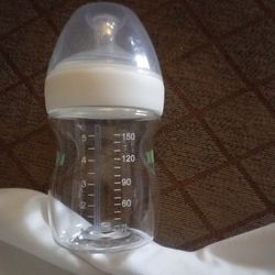 NUK Simply Natural Baby Bottle With Safe Temp