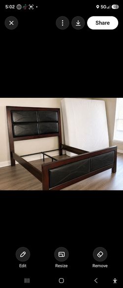 King Bed and mattress