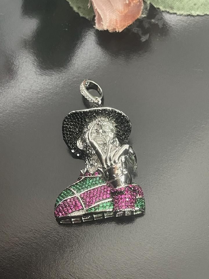 Sterling Silver Rare Freddy Krueger Pendant