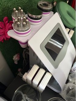 5 in 1 Tool  Cavitation Ultrasonic Body Slimming Machine Multi-Polar  Anti-Wrinkle Rejuvenation Skin Lift