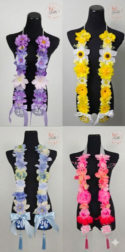 Forever Flowers graduation lei