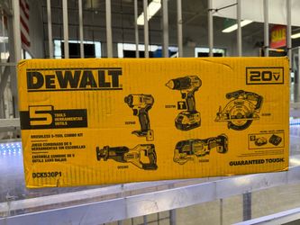 Brand New Sealed - Dewalt 5 combo set BRUSHLESS 20 volt