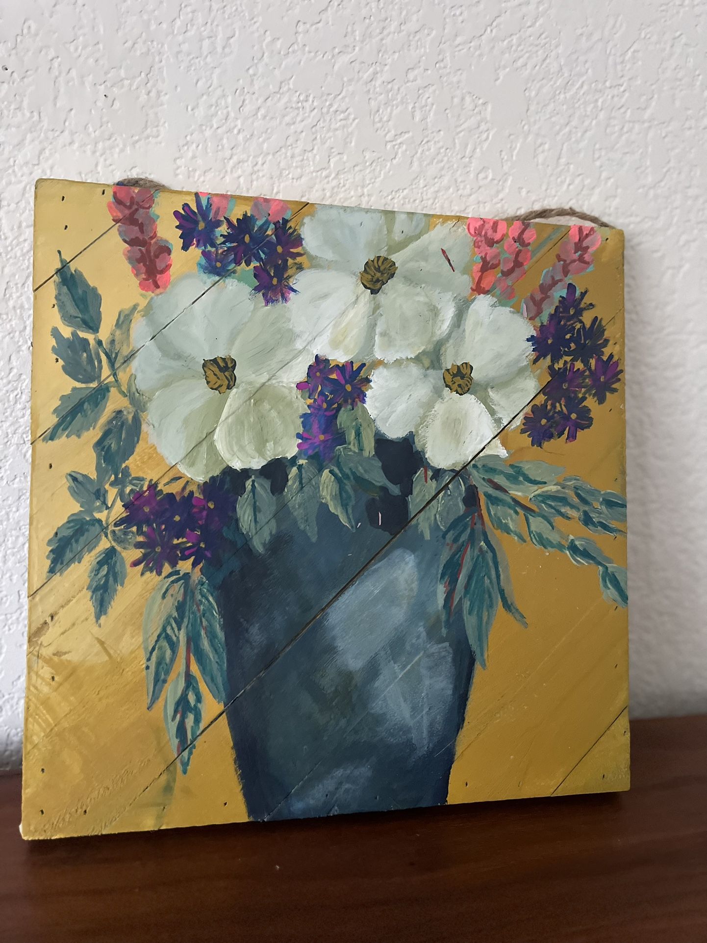 Playful Floral Painting 