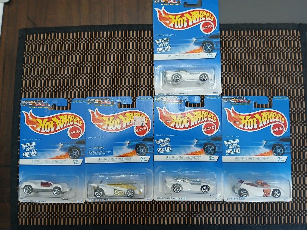 Hotwheels 1997 White Ice Series