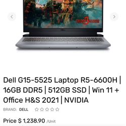 G15 Gaming Laptop