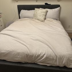 FREE Queen Bed Frame And Mattress