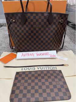 Louis Vuitton Neverfull MM Damier Ebene Cherry