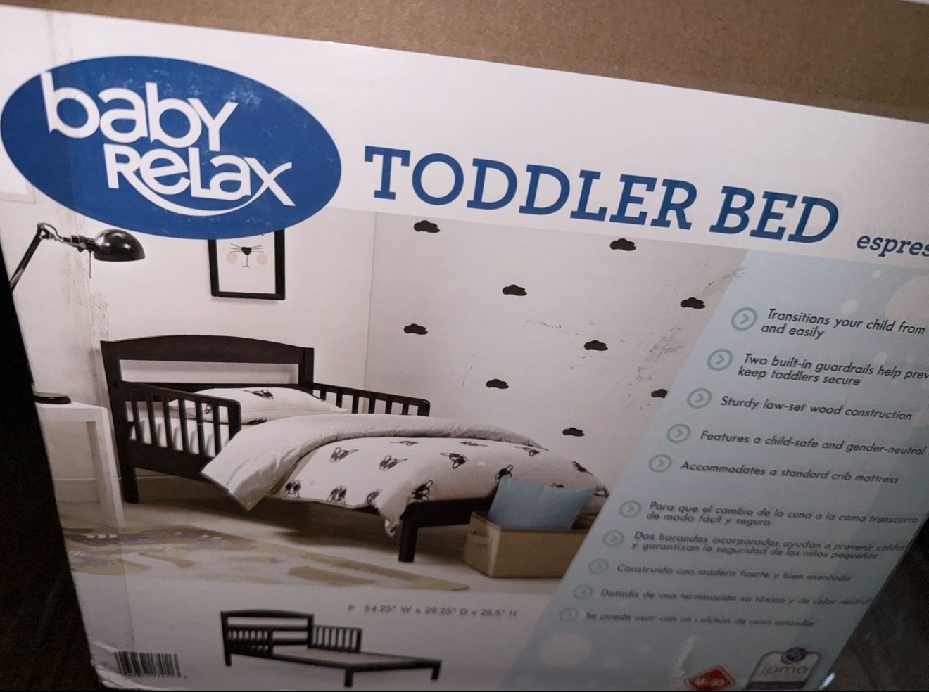 Baby Relax - Toddler Bed (mattress not Included)