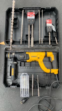 DEWALT Ultimate SDS+ Rotary Hammer Kit + Bits/Chisels Bundle Kit