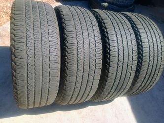 245/65/17 GOODYEAR FORTERA HL 65-75% TREAD DOT 43/21 SET OF 4 MATCHING TIRES