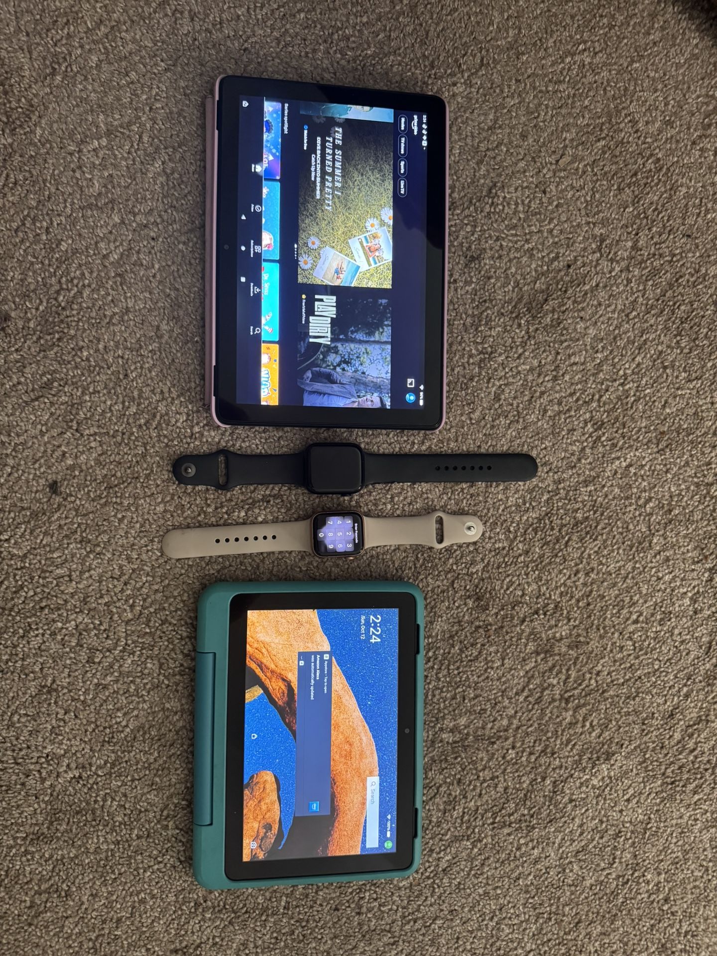 Apple Watches, Fire Tablets
