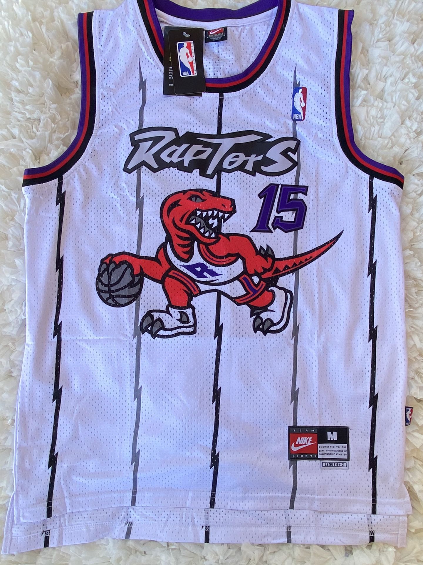 RAPTORS JERSEY 🔥 PURPLE/WHITE
