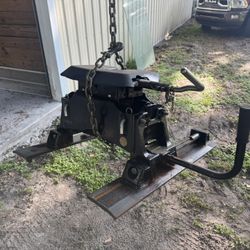 20,000 Load Capacity Fifth Wheel Ram Slider Hitch And Cam Lock Frame