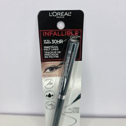 New Real Paris Infallible Grip Precision Felt Up To 30HRs Waterproof Eyeliner