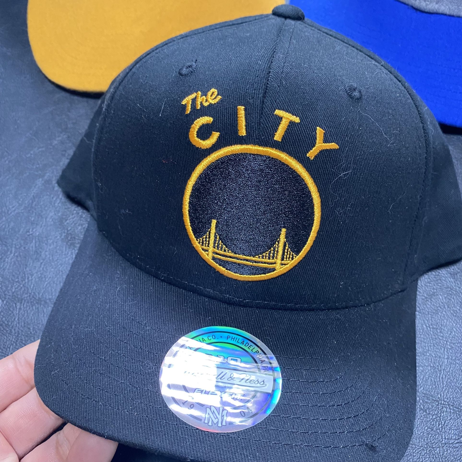 Lot of 3 NBA Golden State Warriors Basketball Hats