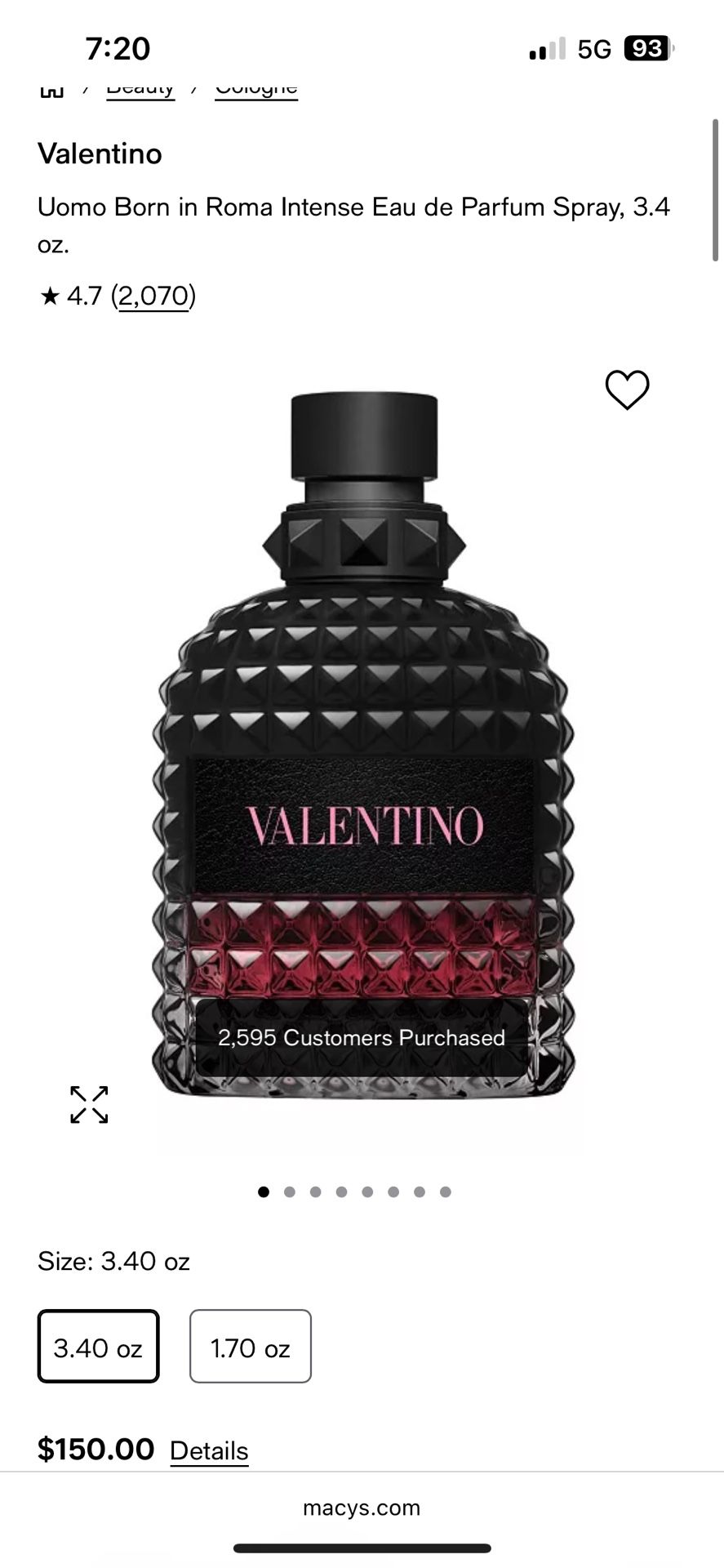 Men’s Cologne Brand New