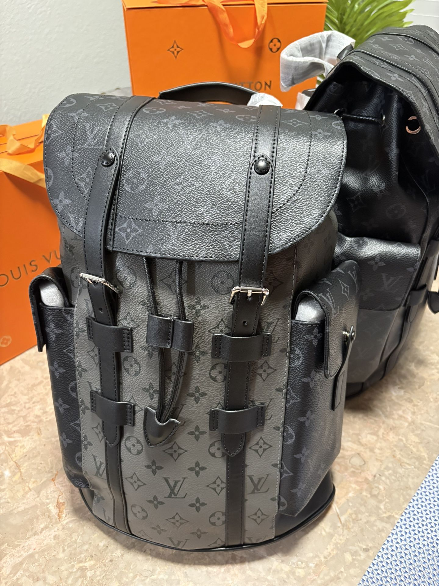 Two Tone Large Backpack