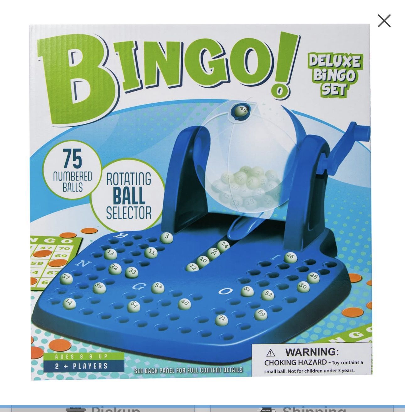 Bingo game