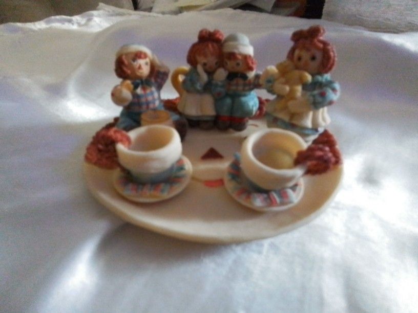 Raggedy Ann And Andy Mini Tea Set