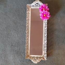 Antique Retangular Vanity Mirror