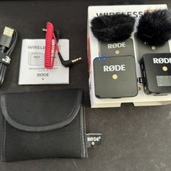 Rode Wireless Go Like New! Compact Wireless Microphone System
