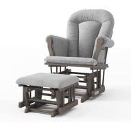 Gray Rocking Chair And Glider