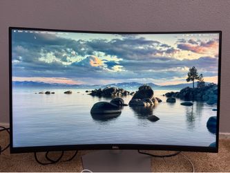 DELL S3221QS  4k  32”  Curved Monitor