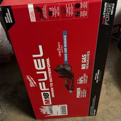 Milwaukee Cut-off Saw Tool, Charger, Diamond and Abrasive Blade