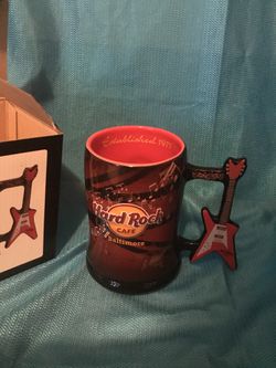 Electric Guitar Handle Hard Rock Cafe Baltimore Mug