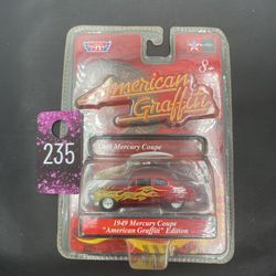 Motor Max American Graffiti 1949 Mercury Coupe 1:64 Free Shipping Red 2006