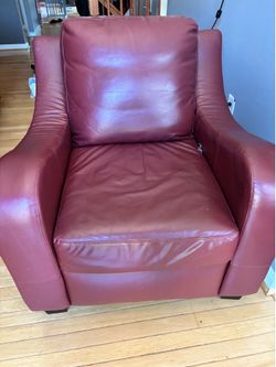 Chair and small sofa