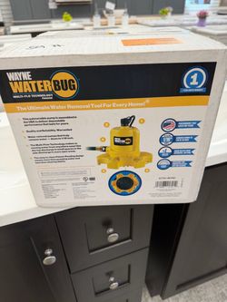 Wayne 1/6 HP WaterBUG Submersible Utility Pump with Multi-Flo Technology