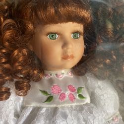 Genuine Fine Bisque Porcelain Doll