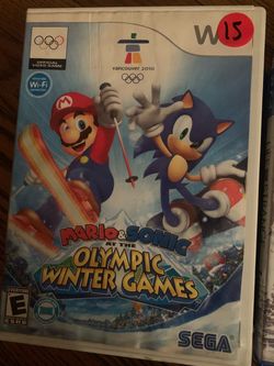 Mario & Sonic Olympic Winter Games Wii