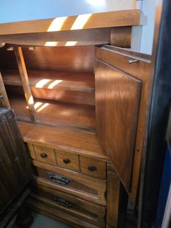 Antique Vintage Hutch Chest of Drawers