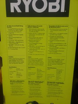 RYOBI WEEDWHACKER