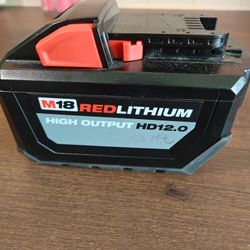 Milwaukee M18 12a Battery 