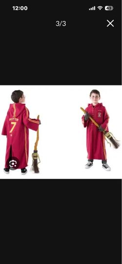 Harry Potter Lucky 7 Warm Cozy High Quality Felt Robe Only Halloween Party Event Dress Up Costume