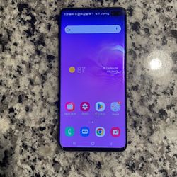 Unlocked Samsung Galaxy s10+