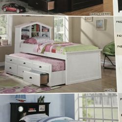 New Twin Bed With Mattress 